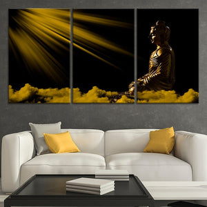 Sitting Buddha Wall Art Canvas Print-Stunning Canvas Prints