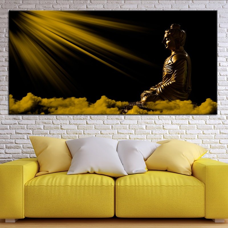 Sitting Buddha Wall Art Canvas Print-Stunning Canvas Prints