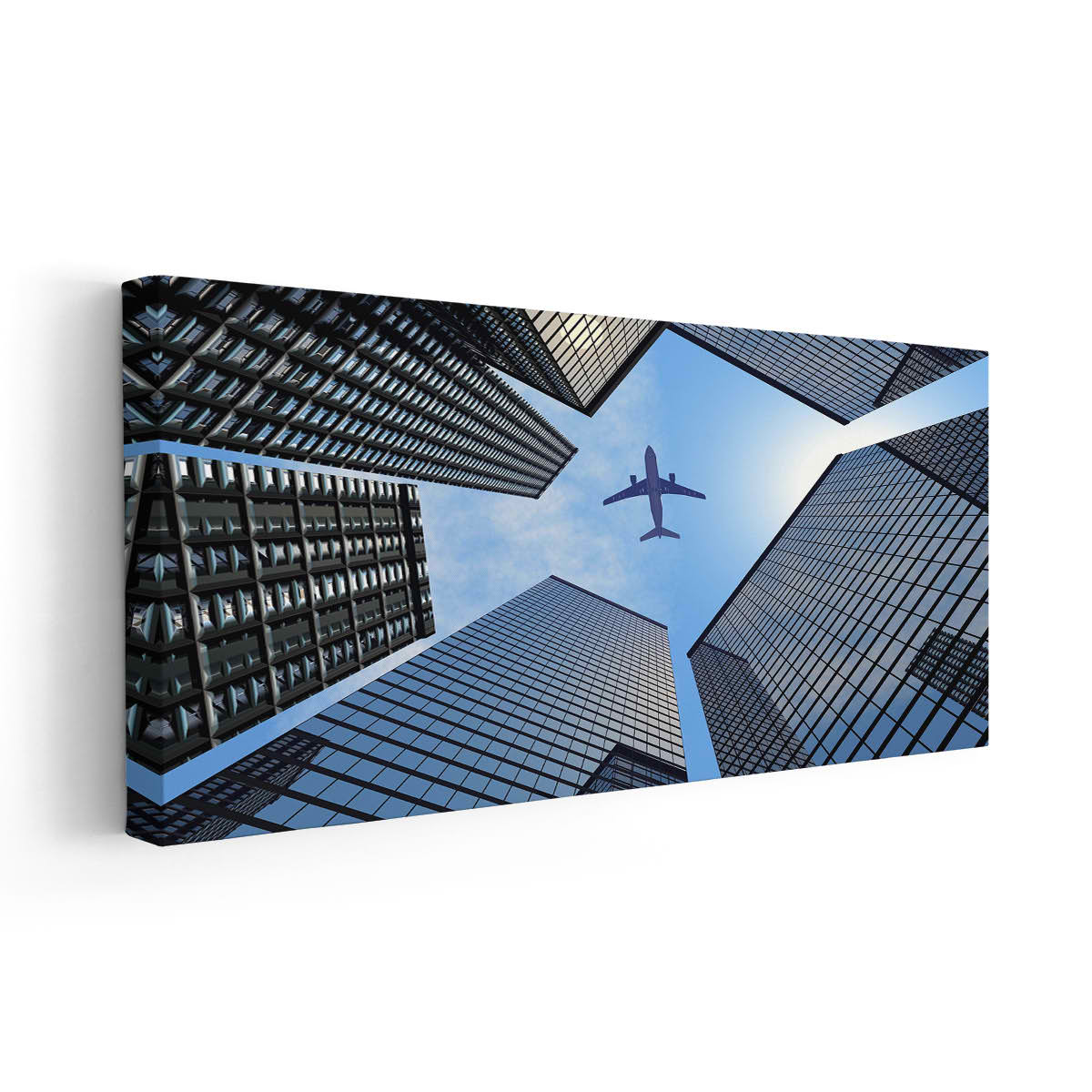 Flying Airplane Wall Art Canvas Print-Stunning Canvas Prints