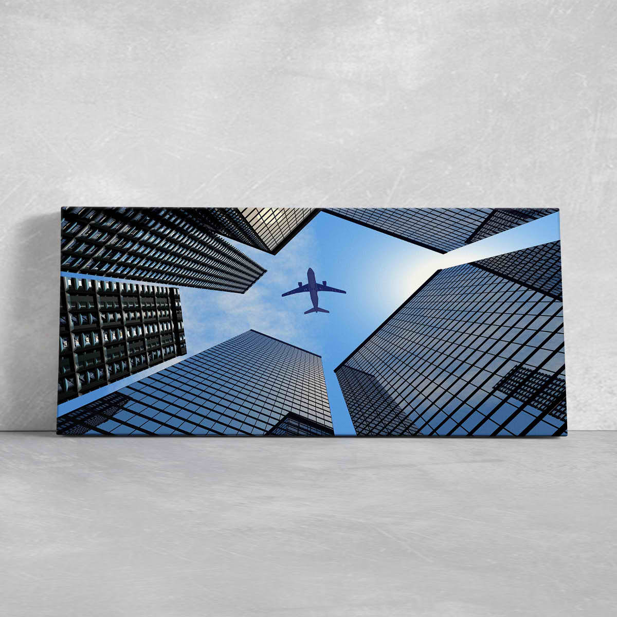 Flying Airplane Wall Art Canvas Print-Stunning Canvas Prints