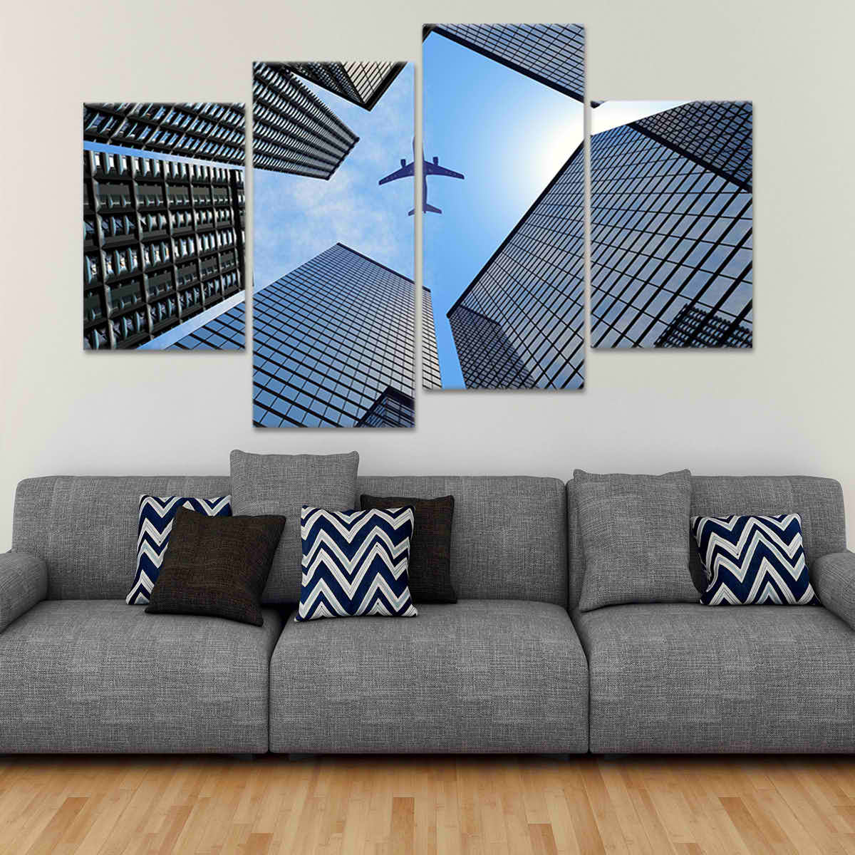 Flying Airplane Wall Art Canvas Print-Stunning Canvas Prints