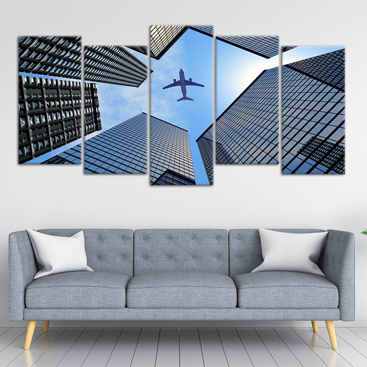 Flying Airplane Wall Art Canvas Print-Stunning Canvas Prints