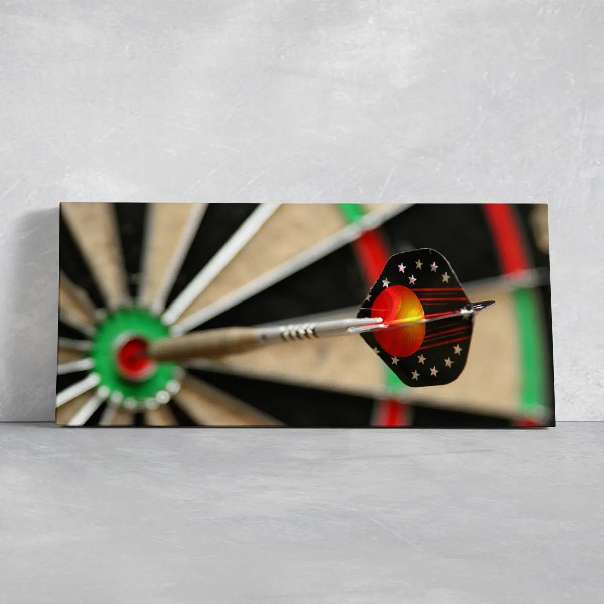 Bullseye Dartboard Wall Art Canvas Print-Stunning Canvas Prints