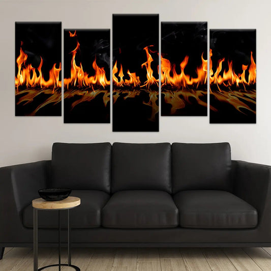 Fire Wall Art Canvas Print-Stunning Canvas Prints