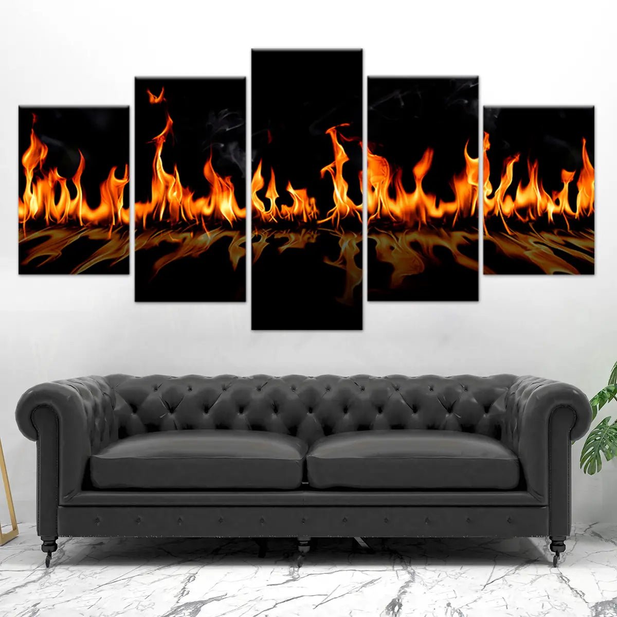 Fire Wall Art Canvas Print-Stunning Canvas Prints