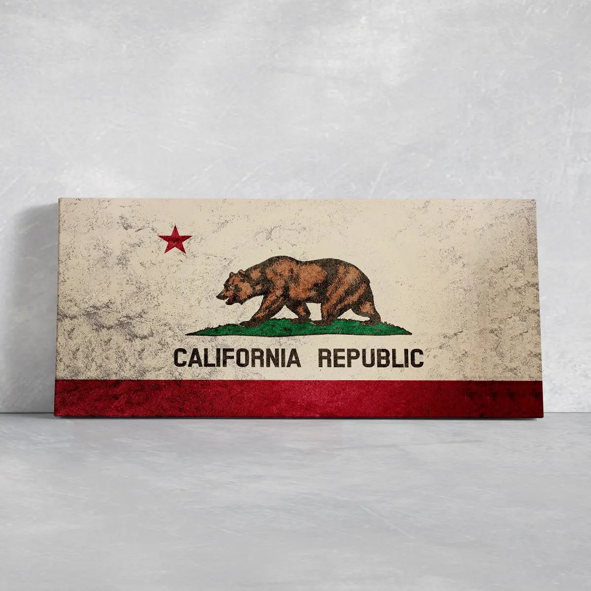 California Flag Wall Art Canvas Print-Stunning Canvas Prints