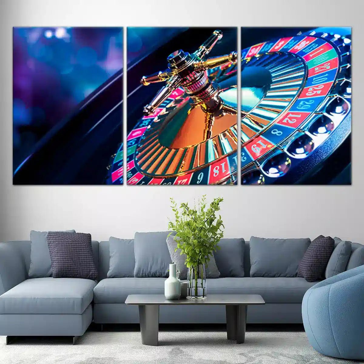 Roulette Wheel Wall Art Canvas Print-Stunning Canvas Prints