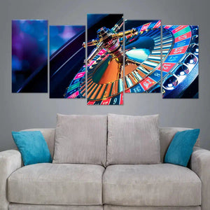 Roulette Wheel Wall Art Canvas Print-Stunning Canvas Prints