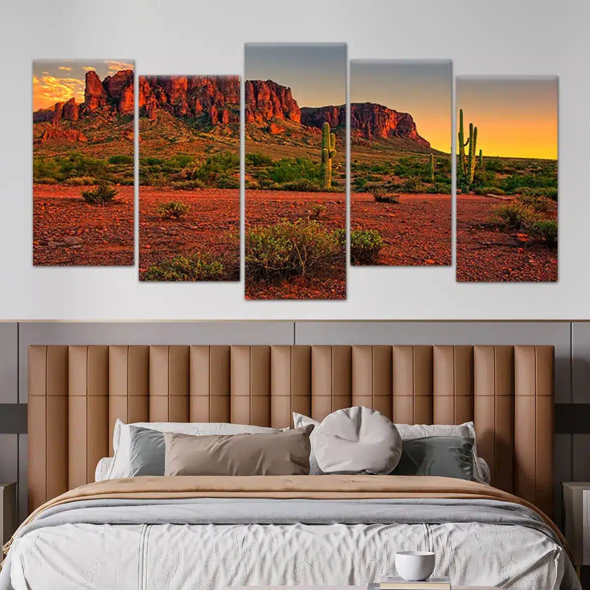 Desert Sunset Landscape Wall Art Canvas-Stunning Canvas Prints