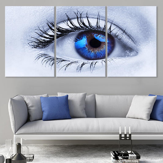 Blue Eye Wall Art Canvas Print-Stunning Canvas Prints