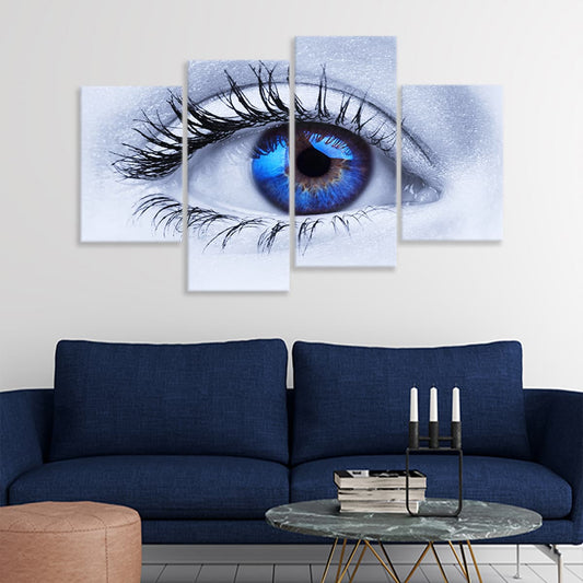 Blue Eye Wall Art Canvas Print-Stunning Canvas Prints