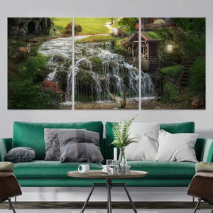 Enchanted Waterfall Wall Art Canvas-Stunning Canvas Prints