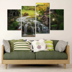 Enchanted Waterfall Wall Art Canvas-Stunning Canvas Prints