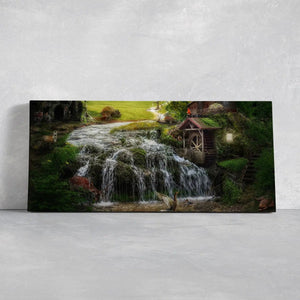 Enchanted Waterfall Wall Art Canvas-Stunning Canvas Prints