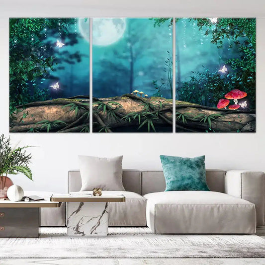 Fairy Forest Wall Art Canvas Print-Stunning Canvas Prints