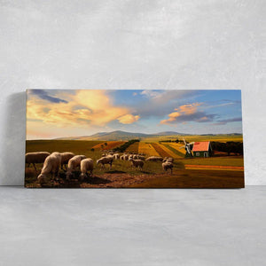 Farmhouse Landscape Wall Art Canvas-Stunning Canvas Prints