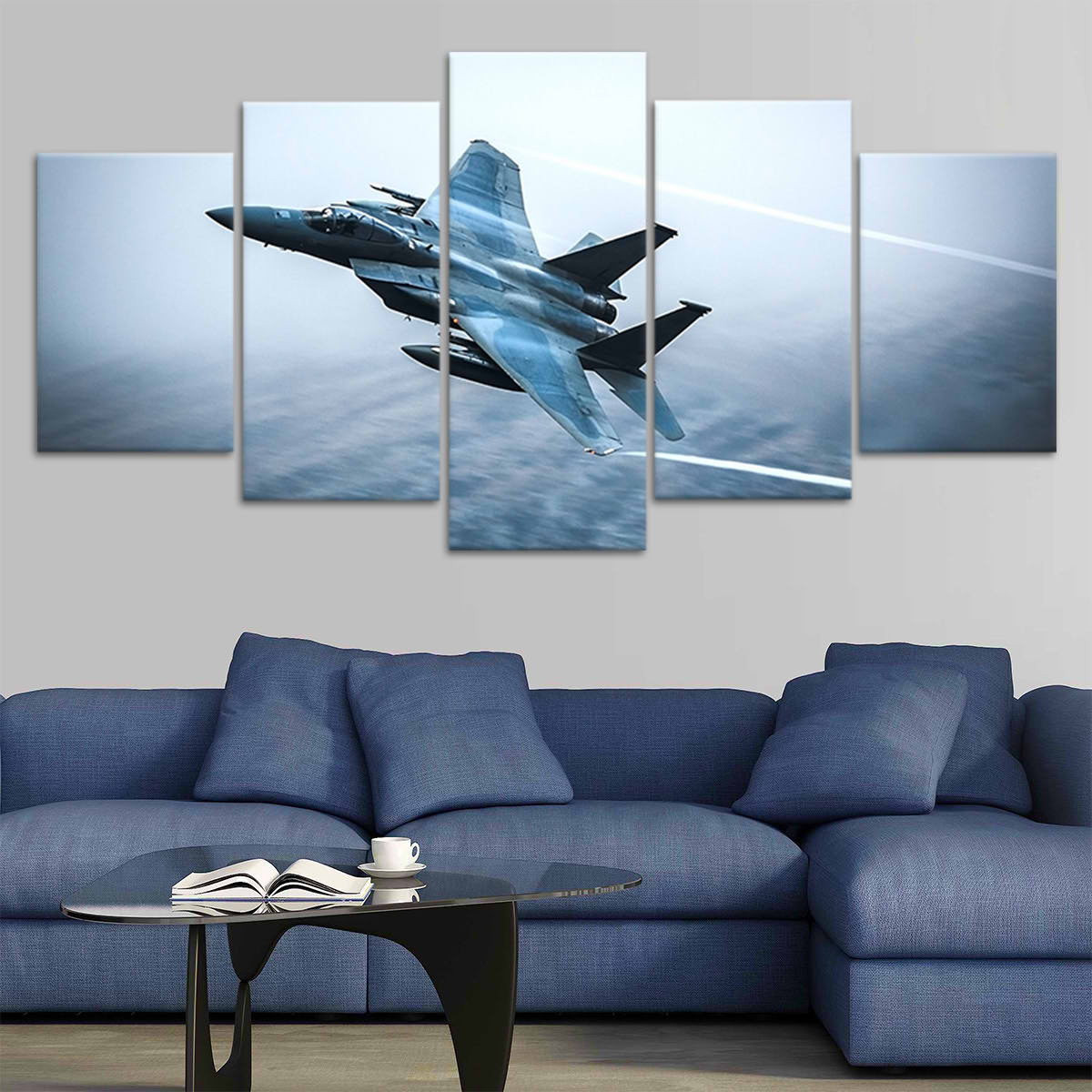 F-15 Fighter Jet Wall Art Canvas Print-Stunning Canvas Prints