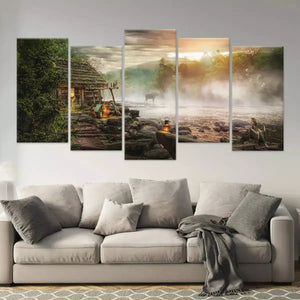 Woodland Cabin Wall Art Canvas-Stunning Canvas Prints