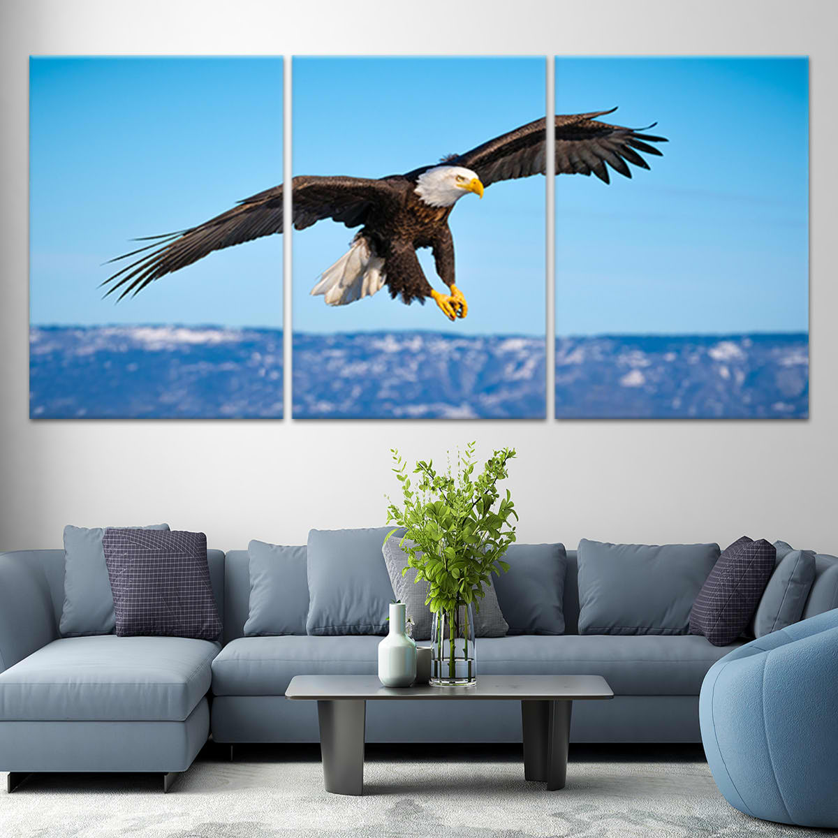 American Bald Eagle Wall Art Canvas-Stunning Canvas Prints