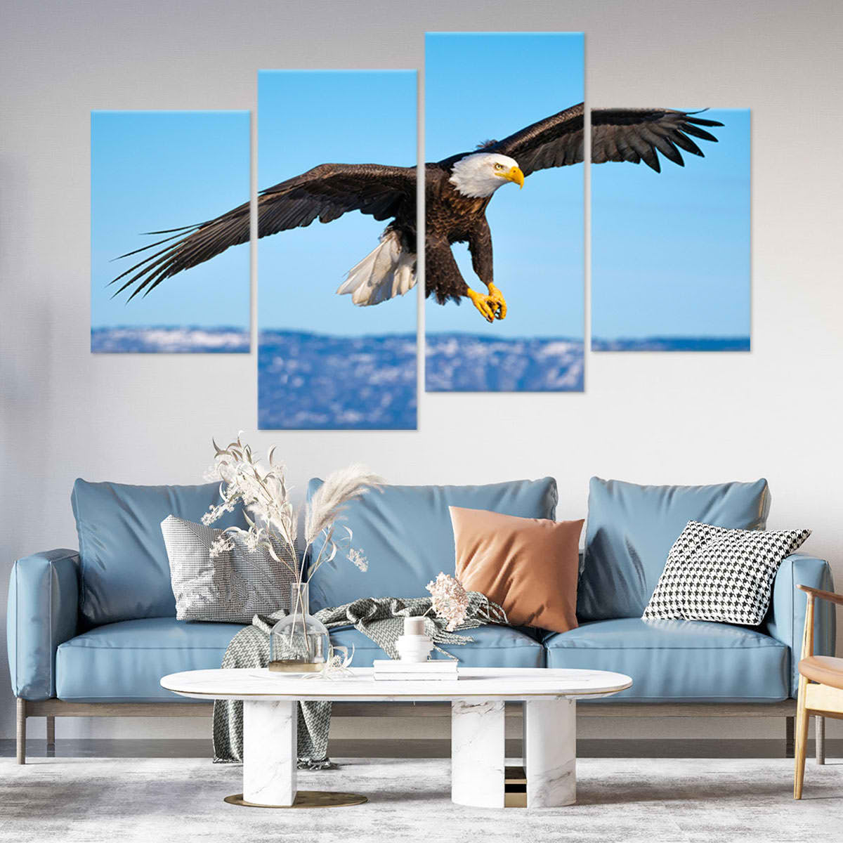 American Bald Eagle Wall Art Canvas-Stunning Canvas Prints