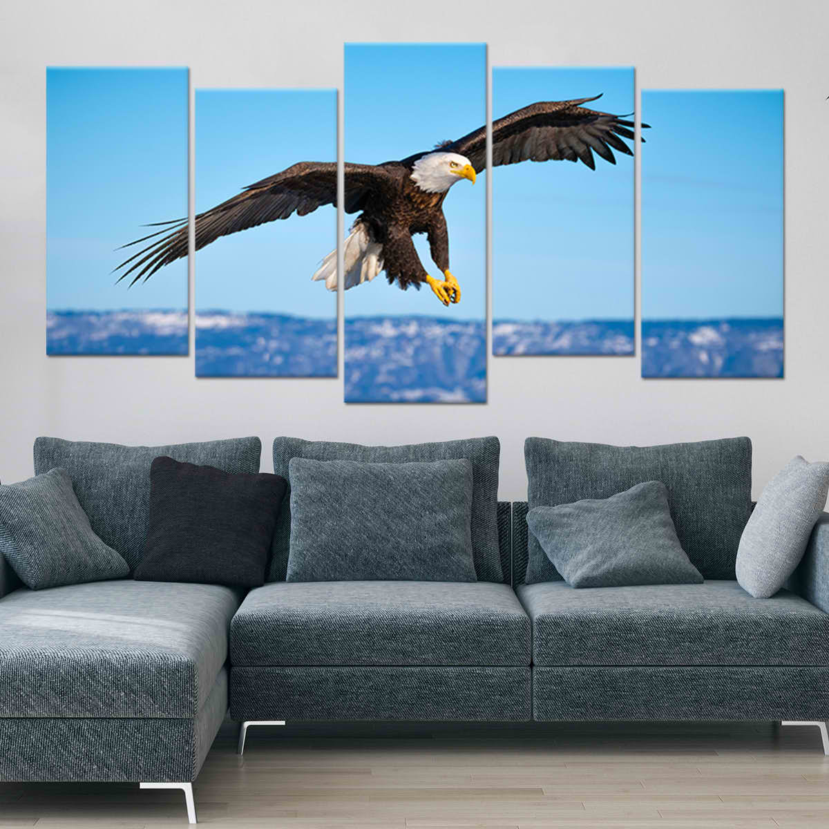 American Bald Eagle Wall Art Canvas-Stunning Canvas Prints