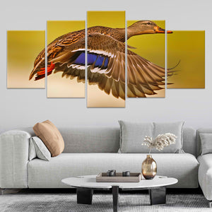 Flying Duck Wall Art Canvas-Stunning Canvas Prints