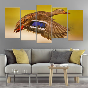 Flying Duck Wall Art Canvas-Stunning Canvas Prints