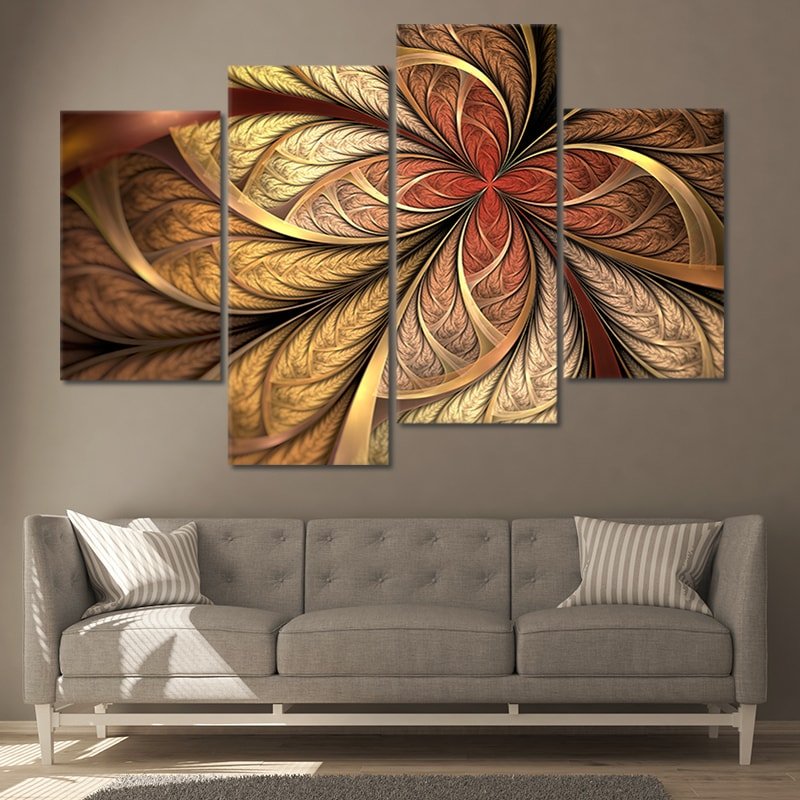 Colorful Fancy Paint Canvas Set Wall Art I by Stunning Canvas Prints