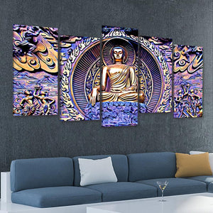 Framed Gautama Buddha Wall Art Canvas Print-Stunning Canvas Prints