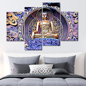 Framed Gautama Buddha Wall Art Canvas Print-Stunning Canvas Prints