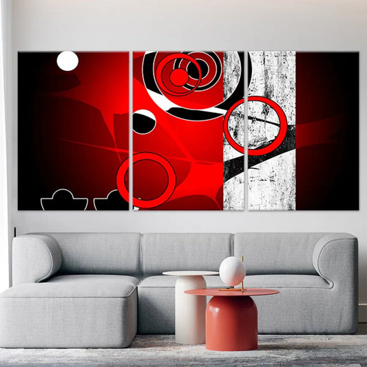 Abstract Geometric Shapes Wall Art-Stunning Canvas Prints