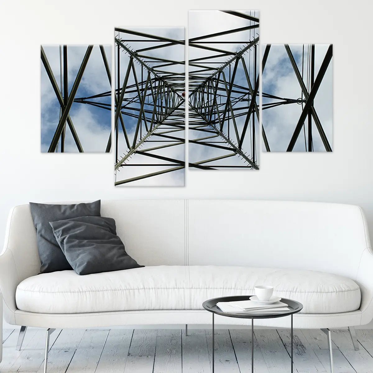 Geometric Industrial Wall Art Canvas Print-Stunning Canvas Prints