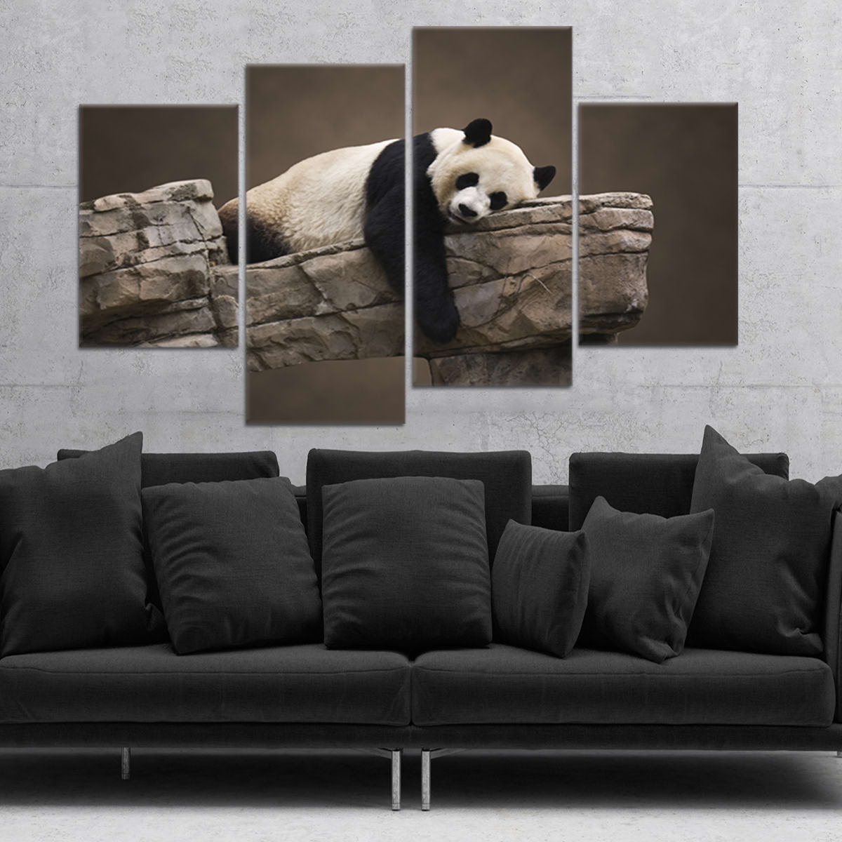 Panda Bear Wall Art Canvas-Stunning Canvas Prints