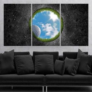 Modern Golf Wall Art for Office, large golf wall art, golf canvas wall art, golf art print, golf decor, golf picture for wall