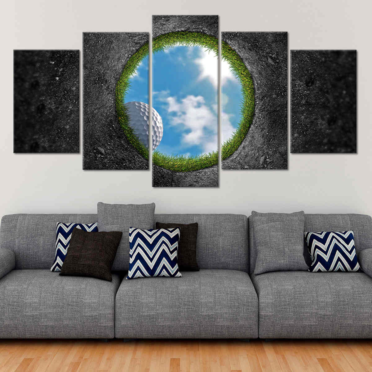 Modern Golf Wall Art for Office, large golf wall art, golf canvas wall art, golf art print, golf decor, golf picture for wall