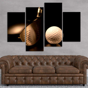 Golf Strike Wall Art Canvas Print-Stunning Canvas Prints