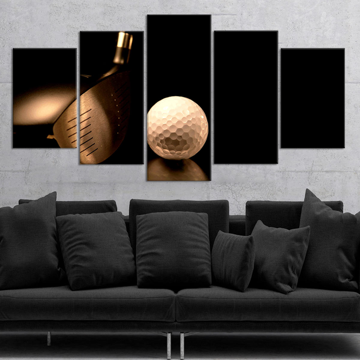 Golf Strike Wall Art Canvas Print-Stunning Canvas Prints