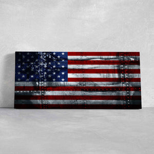 US Flag Wall Art Canvas Print-Stunning Canvas Prints