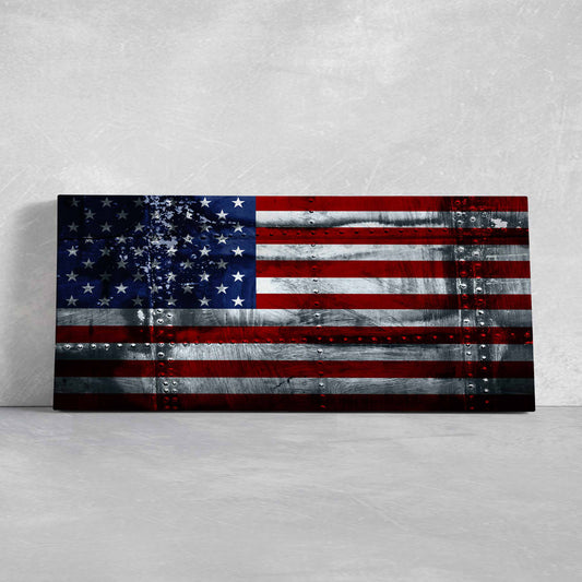 US Flag Wall Art Canvas Print-Stunning Canvas Prints