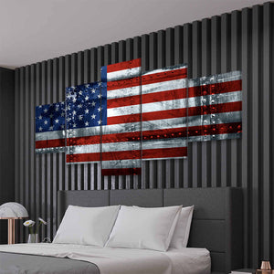 US Flag Wall Art Canvas Print-Stunning Canvas Prints