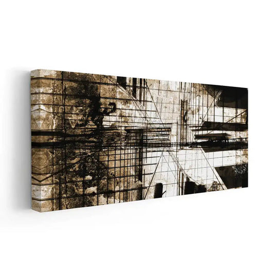 Abstract Industrial Architecture Wall Art Canvas-Stunning Canvas Prints