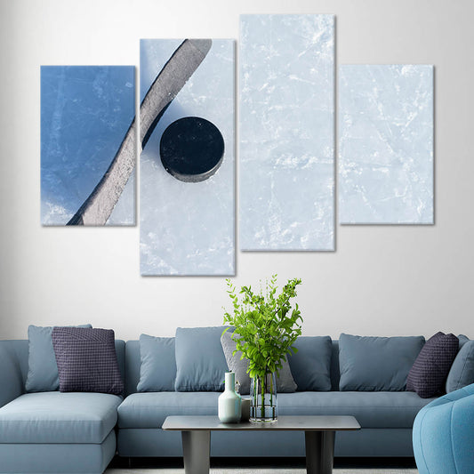 Ice Hockey Canvas Wall Art-Stunning Canvas Prints