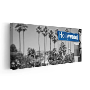 Hollywood Street Sign Wall Art Canvas-Stunning Canvas Prints