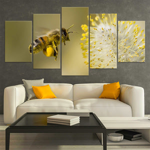 Honey Bee Wall Art Canvas-Stunning Canvas Prints