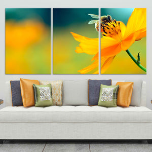 Working Honey Bee Wall Art Canvas-Stunning Canvas Prints