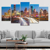 Houston Skyline Wall Art Canvas-Stunning Canvas Prints