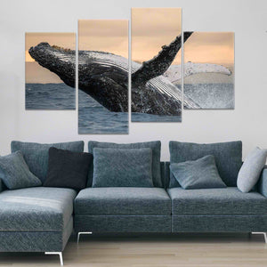 Humpback Whale Wall Art Canvas-Stunning Canvas Prints