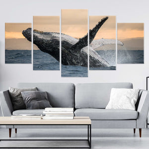 Humpback Whale Wall Art Canvas-Stunning Canvas Prints