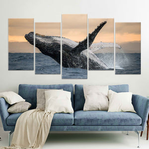 Humpback Whale Wall Art Canvas-Stunning Canvas Prints