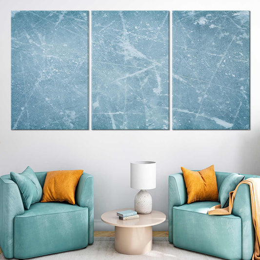 Ice Hockey Rink Wall Art Canvas Print-Stunning Canvas Prints